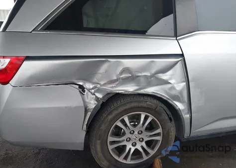 2012 Honda Odyssey Ex-L из США, поврежденный, VIN 5FNRL5H64CB030810